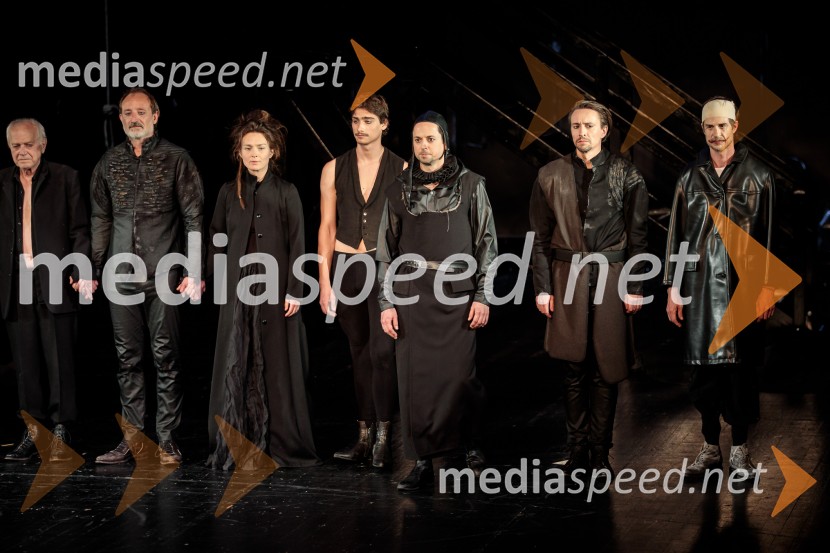  Blaž Valič, igralec;  Arna  Hadžialjević, igralka;  Jernej Markelj, igralec;  Andrej Zalesjak, igralec;  Jure Kopušar, igralec;  Peter Harl, igralecKralj Lear, premiera v SNG Nova Gorica