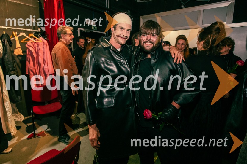  Peter Harl, igralec;  Jakob Šfiligoj, igralecKralj Lear, premiera v SNG Nova Gorica