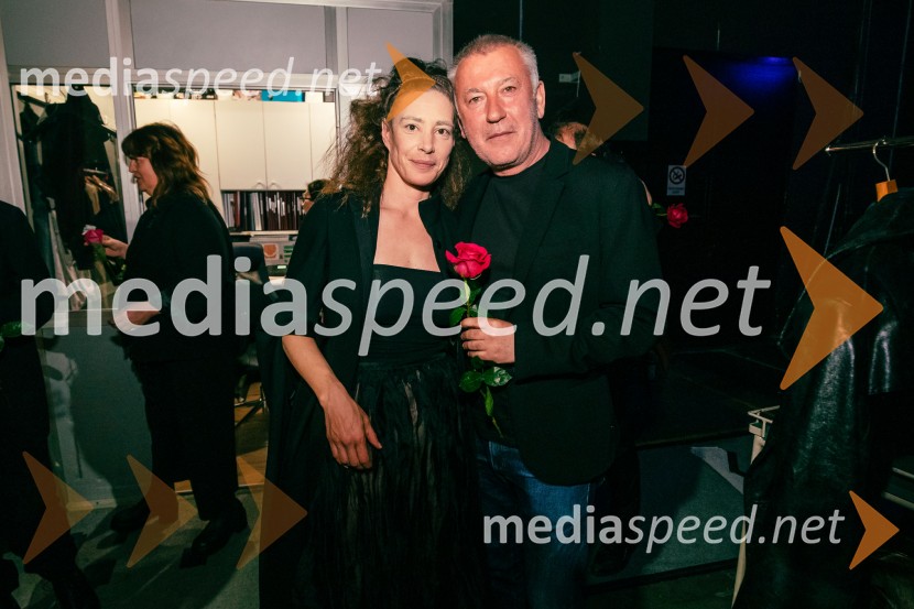  Medea Novak, igralka;  Ivica Buljan, režiserKralj Lear, premiera v SNG Nova Gorica