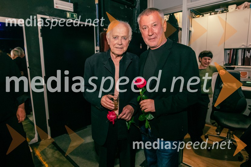  Bine Matoh, upokojeni igralec SNG Nova Gorica in prejemnik Borštnikovega prstana;  Ivica Buljan, režiserKralj Lear, premiera v SNG Nova Gorica