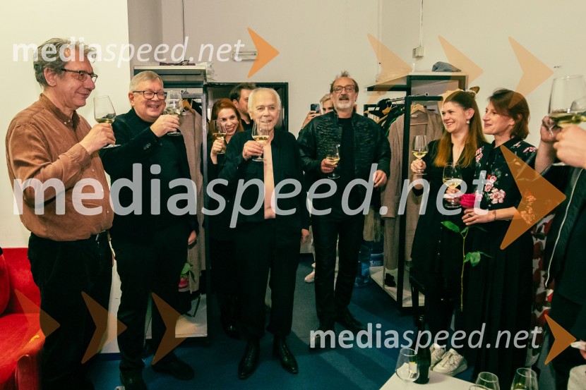  Mitja Vrhovnik Smrekar, skladatelj, član skupine Bossa de Novo;  Robert Waltl, direktor, Mini teater;  Bine Matoh, upokojeni igralec SNG Nova Gorica in prejemnik Borštnikovega prstana;  Blaž Valič, igralecKralj Lear, premiera v SNG Nova Gorica