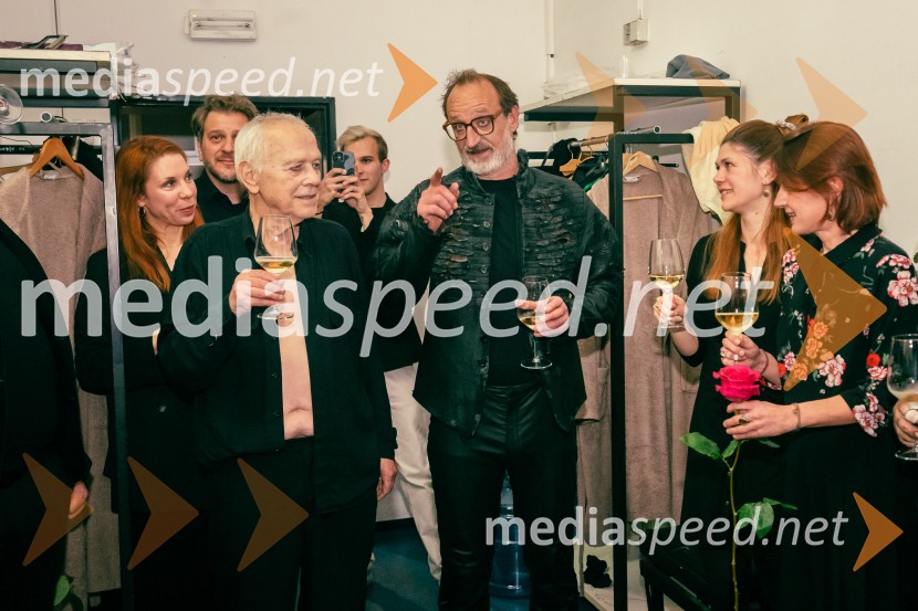  Bine Matoh, upokojeni igralec SNG Nova Gorica in prejemnik Borštnikovega prstana;  Blaž Valič, igralecKralj Lear, premiera v SNG Nova Gorica