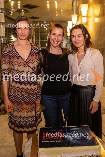  Medea Novak, igralka;  Patrizia  Jurinčič Finžgar, igralka;  Arna  Hadžialjević, igralkaKralj Lear, premiera v SNG Nova Gorica