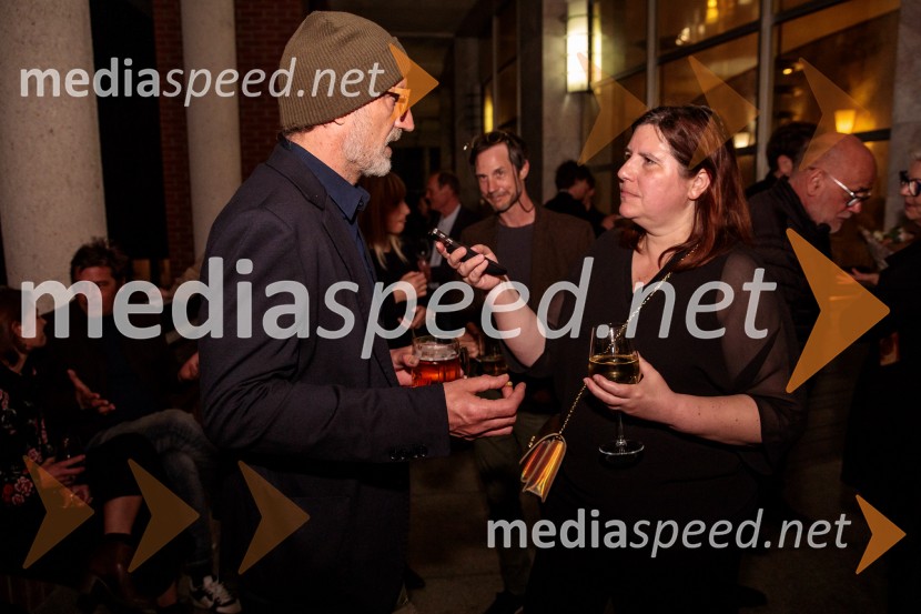  Blaž Valič, igralec;  Teja Pelko, novinarkaKralj Lear, premiera v SNG Nova Gorica