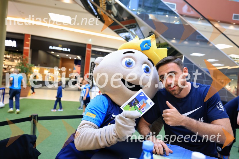  Aljoša Matko, nogometaš, NK CeljeMeet&Greet z Grofi v Citycentru Celje