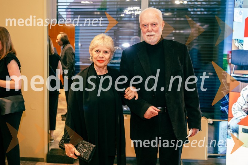  Radmila Gorjanc, oblikovalka nakita;  Marko Gorjanc, nekdanji ravnatelj/pomočnik ravnatelja SNG Drama LjubljanaAlarm telesa, premiera v MGL