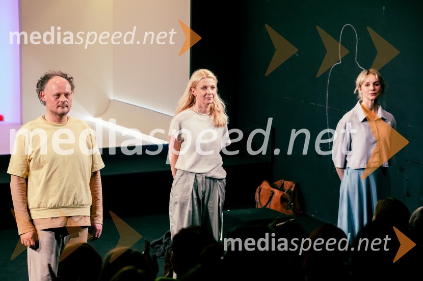  Gašper Jarni, igralec;  Tjaša  Železnik, igralka;  Iva Krajnc Bagola, igralkaAlarm telesa, premiera v MGL