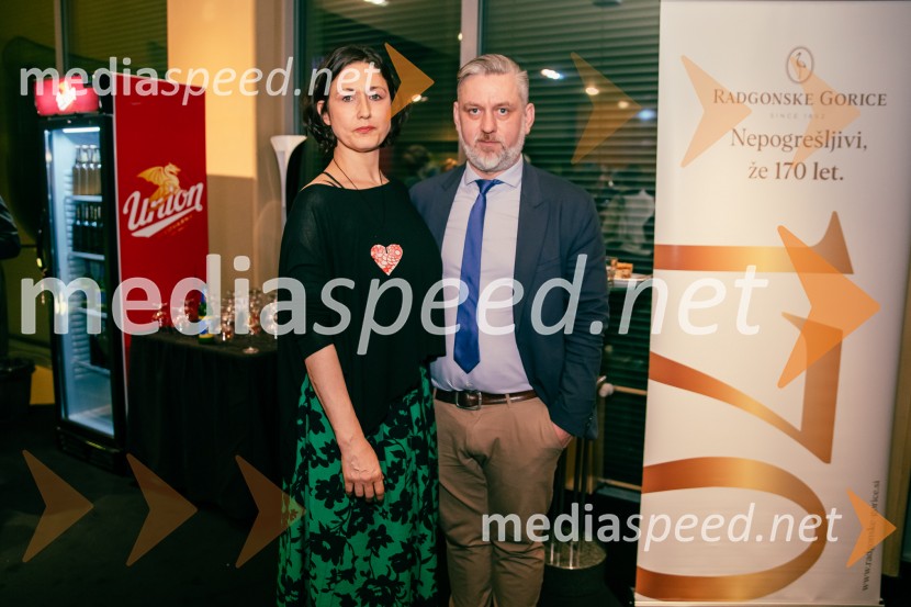  Barbara Zemljič, režiserka;  Klemen Dvornik, filmski in televizijski režiser ter predsednik NS DSRAlarm telesa, premiera v MGL