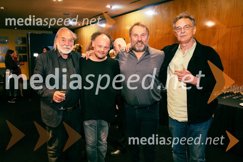  Karpo Godina, režiser;  Gašper Jarni, igralec;  Lotos Vincenc Šparovec, igralec;   Igor  Samobor, igralecAlarm telesa, premiera v MGL