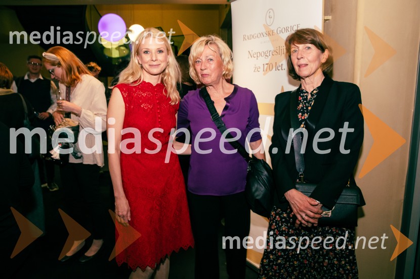  Tjaša  Železnik, igralka;  ... ;  ... Alarm telesa, premiera v MGL