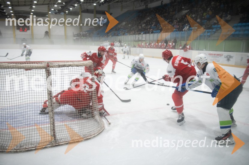 Slovenija - Poljska, prijateljska hokejska tekma v Mariboru