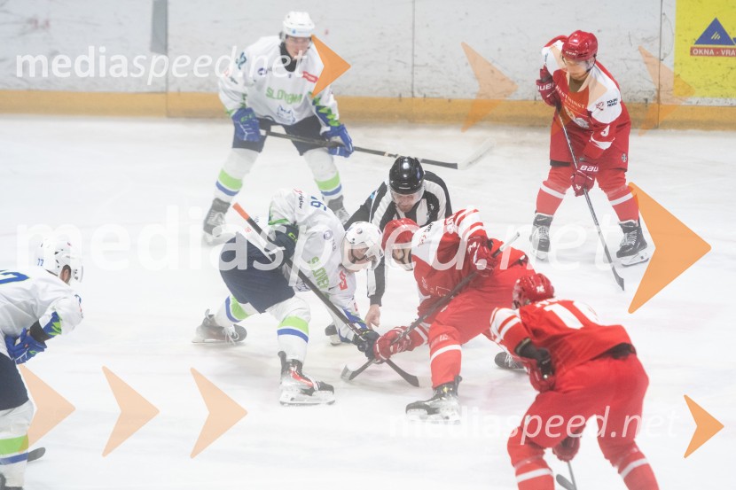 Slovenija - Poljska, prijateljska hokejska tekma v Mariboru