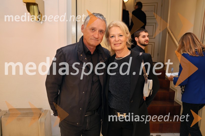 prof. dr. Dušan  Lesjak, univerzitetni profesor;  Bernarda Lesjak Fedra, premiera Drame SNG Maribor