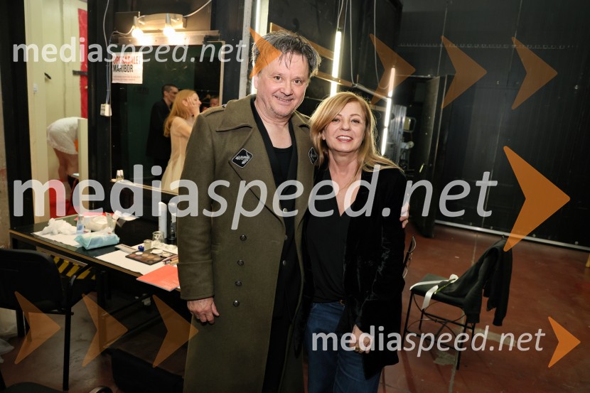  Branko Šturbej, igralec;  Livija Pandur,  režiserka, dramaturginja in producentka Pandur TheatersFedra, premiera Drame SNG Maribor