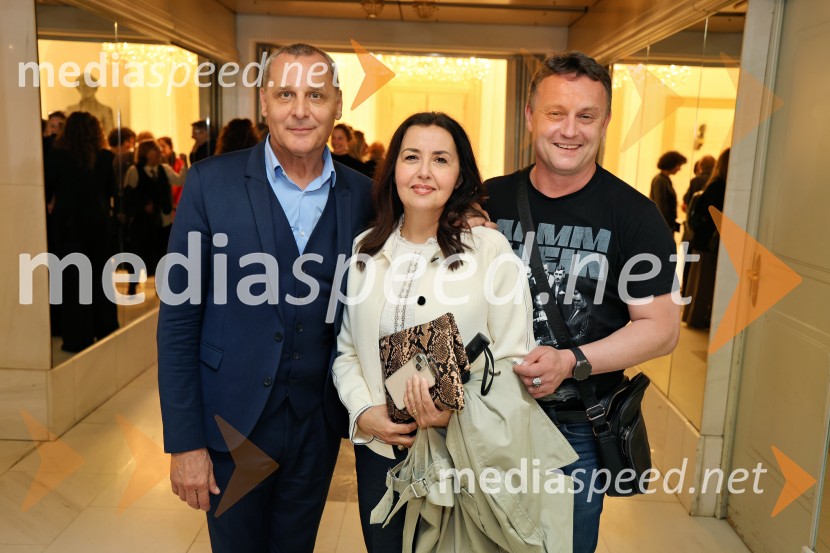  Danilo Rošker, direktor SNG Maribor;  Ksenija Mišič, igralka;  Peter Srpčič, direktor, Mestno gledališče PtujFedra, premiera Drame SNG Maribor