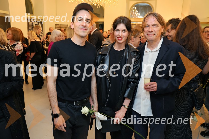  Petja Labović, igralec;  Lea Mihevc, igralka;   Bojan Labović, scenarist in režiser, direktor, Festival Slovenskega FilmaFedra, premiera Drame SNG Maribor