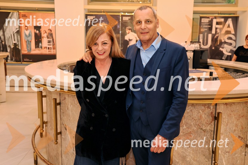  Livija Pandur,  režiserka, dramaturginja in producentka Pandur Theaters;  Danilo Rošker, direktor SNG MariborFedra, premiera Drame SNG Maribor