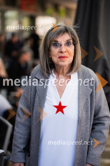  Svetlana Makarovič, pisateljicaKoncert Svetlane Makarovič Nosimo rdečo zvezdo