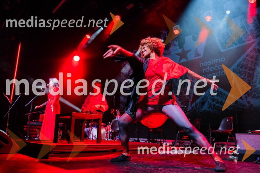  Maša Kagao Knez, koreografinja, plesalkaKoncert Svetlane Makarovič Nosimo rdečo zvezdo