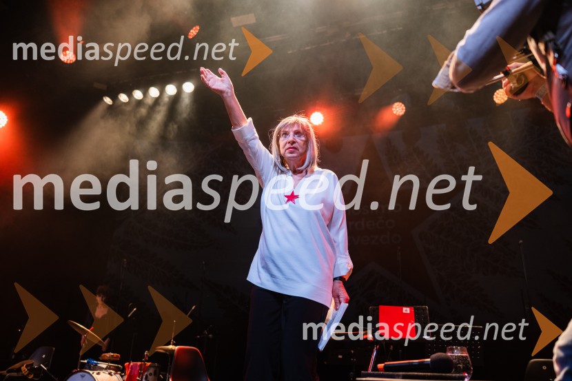  Svetlana Makarovič, pisateljicaKoncert Svetlane Makarovič Nosimo rdečo zvezdo