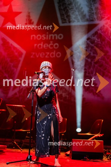 Koncert Svetlane Makarovič Nosimo rdečo zvezdo