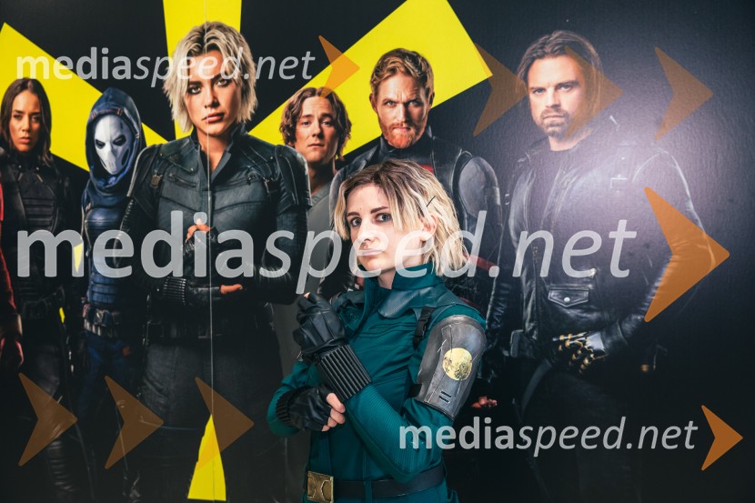  Ari , cosplayVečer superjunakov s filmom Thunderbolti v Cineplexx Ljubljana
