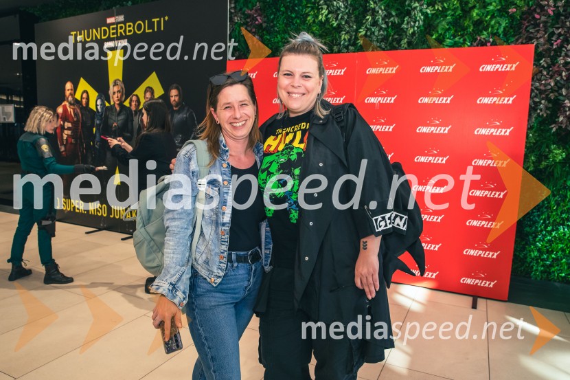  ... ;  Tanja Divac, novinarkaVečer superjunakov s filmom Thunderbolti v Cineplexx Ljubljana