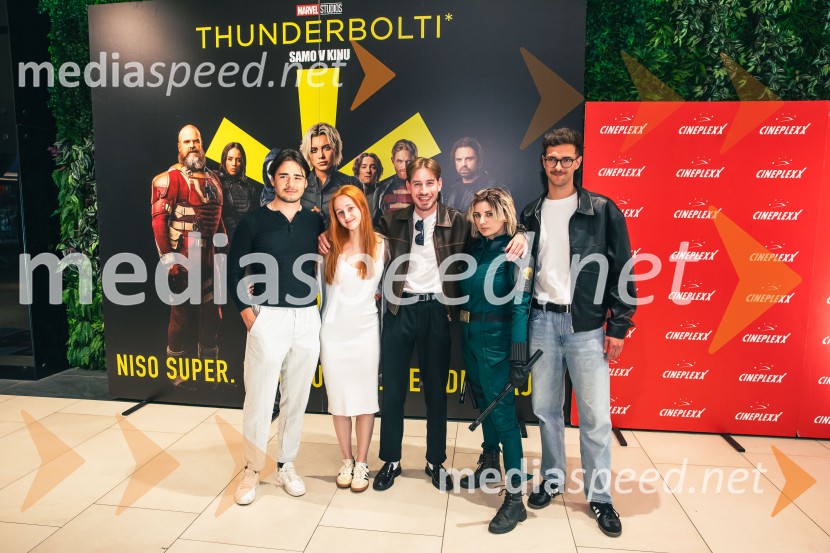 Večer superjunakov s filmom Thunderbolti v Cineplexx Ljubljana