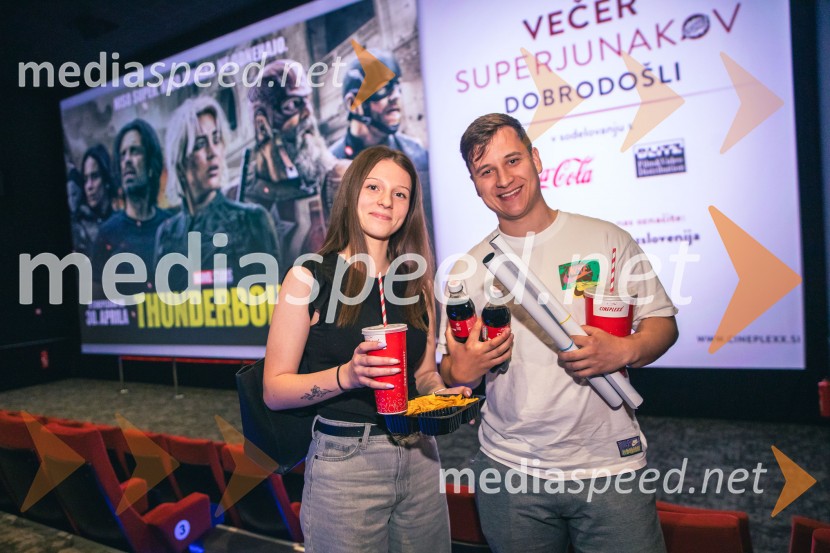 Večer superjunakov s filmom Thunderbolti v Cineplexx Ljubljana