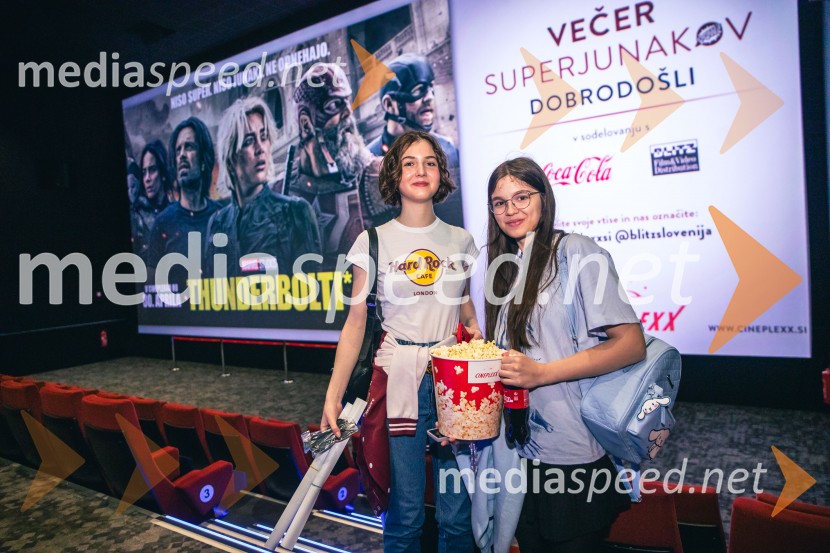 Večer superjunakov s filmom Thunderbolti v Cineplexx Ljubljana