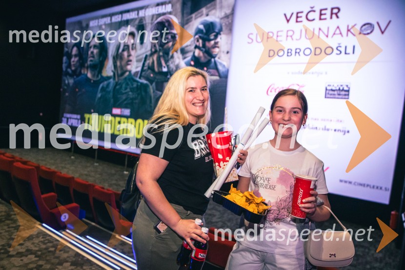 Večer superjunakov s filmom Thunderbolti v Cineplexx Ljubljana