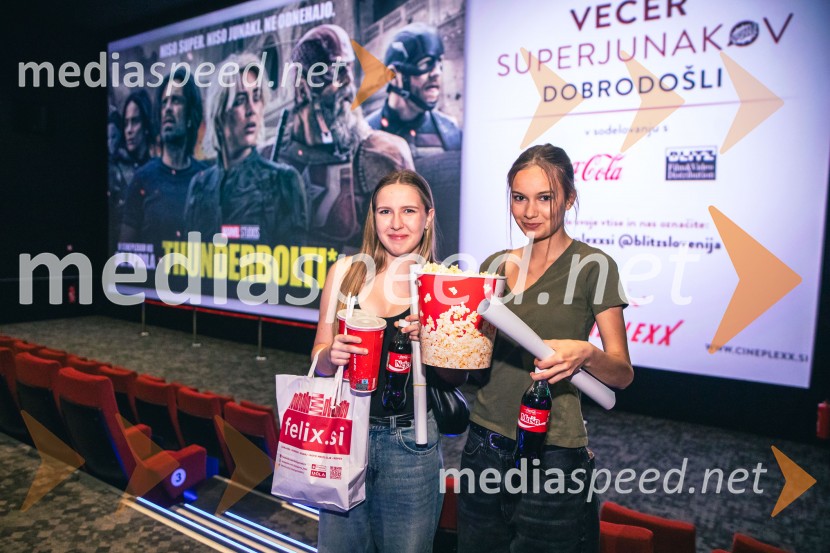 Večer superjunakov s filmom Thunderbolti v Cineplexx Ljubljana