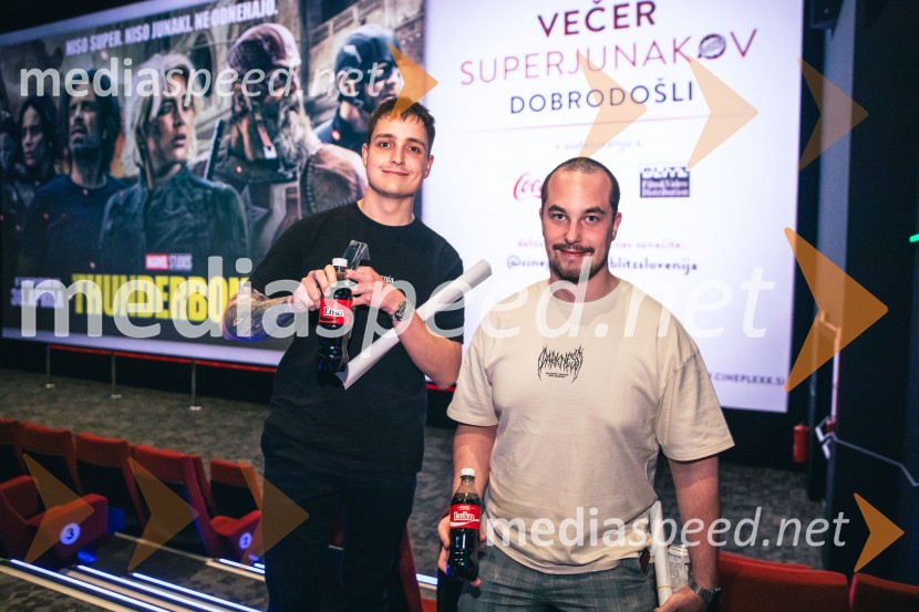 Večer superjunakov s filmom Thunderbolti v Cineplexx Ljubljana