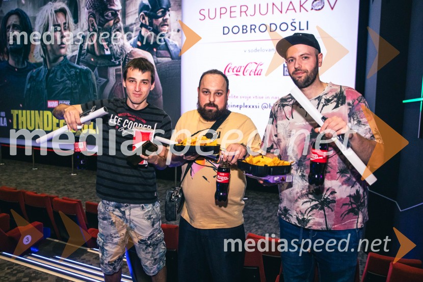 Večer superjunakov s filmom Thunderbolti v Cineplexx Ljubljana