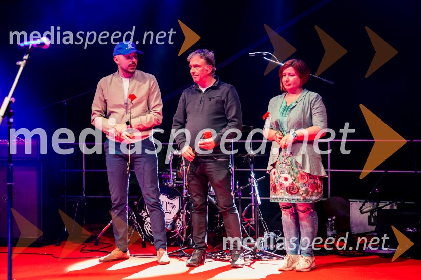  Vladimir Lazić, predsednik Sindikatov v zdravstvu Slovenije Pergam in predsednik Sindikata UKC Ljubljana;  Andrej Zorko, izvršni sekretar ZSSS;  Martina Vuk, državna sektretarka, Ministrstvo za delo, družino, socialne zadeve in enake možnosti Kresovanje na Rožniku