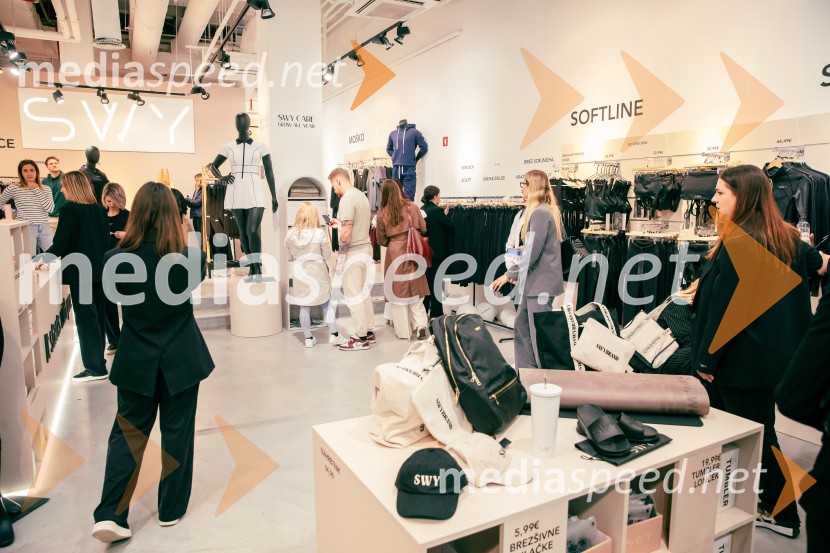 Odprtje prve SWY fizične trgovine v Cityparku