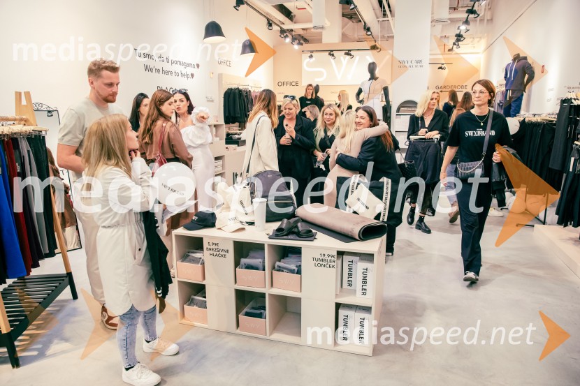 Odprtje prve SWY fizične trgovine v Cityparku