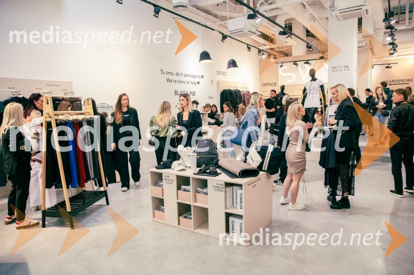 Odprtje prve SWY fizične trgovine v Cityparku