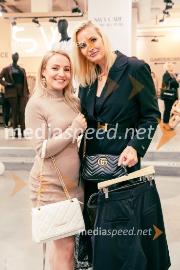  Ana  Žontar Kristanc, Anina kuhinja;  Tjaša  Kokalj Jerala, manekenka, voditeljicaOdprtje prve SWY fizične trgovine v Cityparku