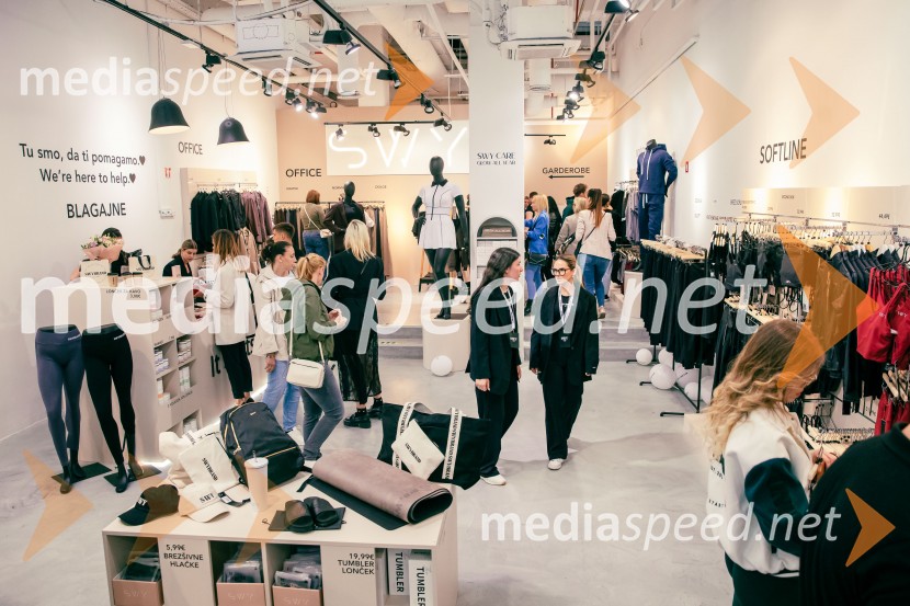 Odprtje prve SWY fizične trgovine v Cityparku