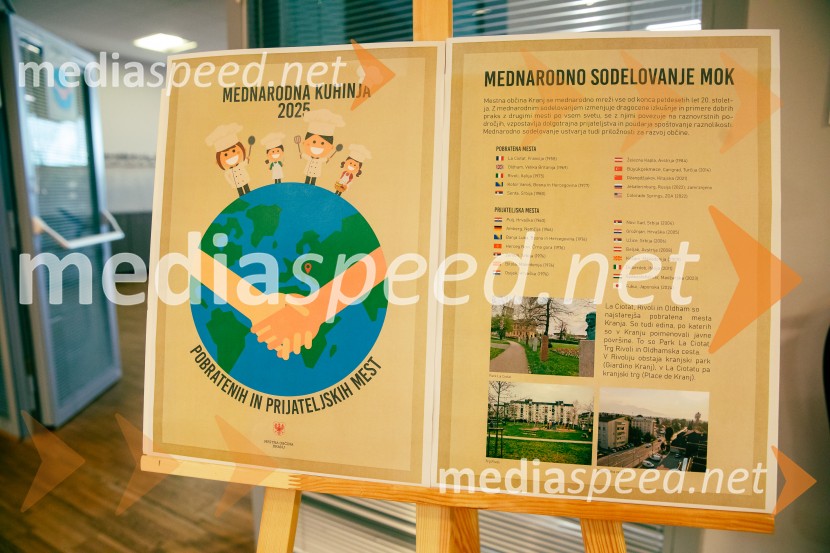 Mednarodna kuhinja 2025, odprtje razstave