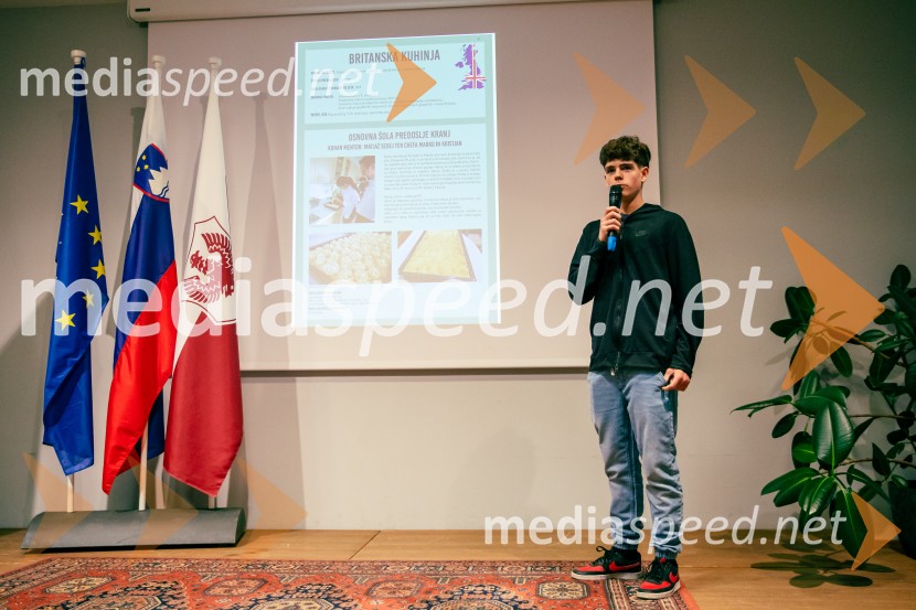 OŠ PredosljeMednarodna kuhinja 2025, odprtje razstave