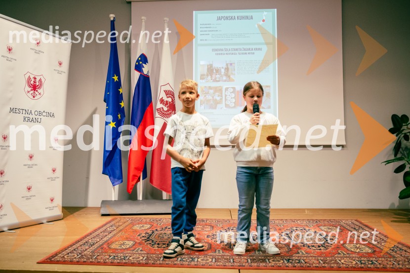 OŠ Staneta ŽagarjaMednarodna kuhinja 2025, odprtje razstave