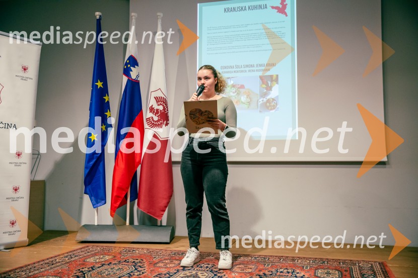 OŠ Simona Jenka Mednarodna kuhinja 2025, odprtje razstave