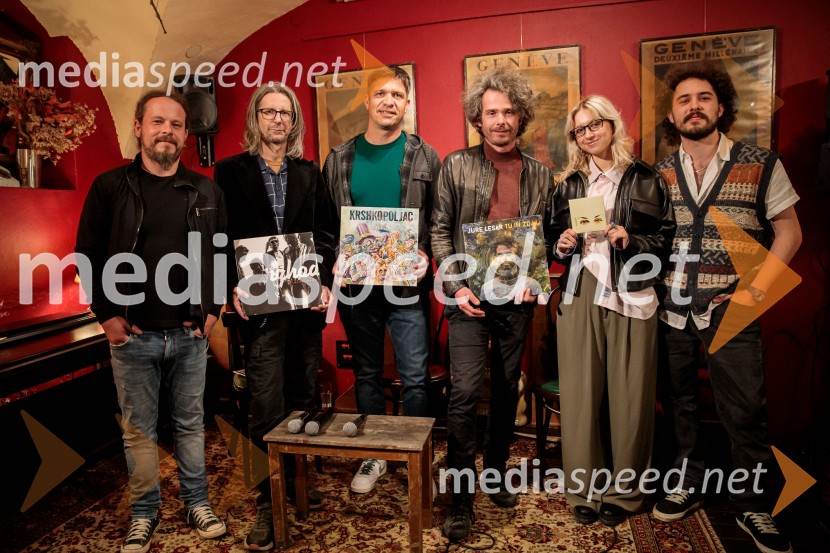  Tomi Gregel, Krshkopoljac kitara, back vokal;  Alen Steržaj, basist skupine Big Foot Mama;  Frenk Les, Krshkopoljac bobni, back vokal;  Jure Lesar, glasbenik;  Neli Lalović, Ranr band;  Tadej Klojčnik, Ranr bandZoran Predin, Big Foot Mama in novi obrazi slovenske glasbe – ekskluzivno v Daktariju