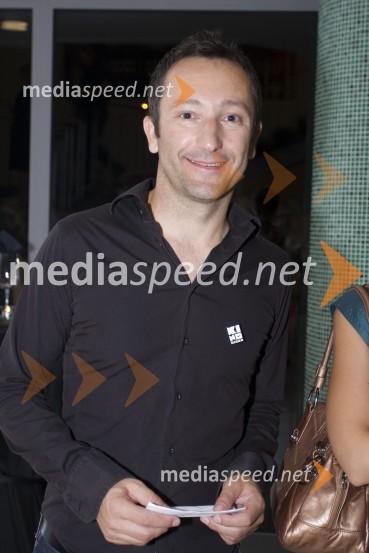 Borut Bergant, šef lokalaCenter urbane kulture Kino Šiška, otvoritev