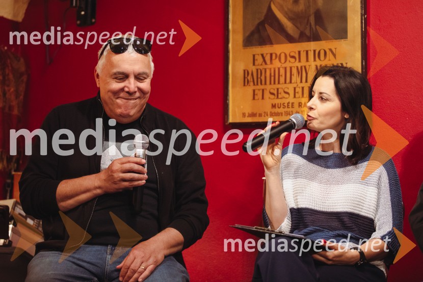  Zoran Predin, glasbenik;  Jana Morelj, radijska in TV voditeljicaZoran Predin, Big Foot Mama in novi obrazi slovenske glasbe – ekskluzivno v Daktariju