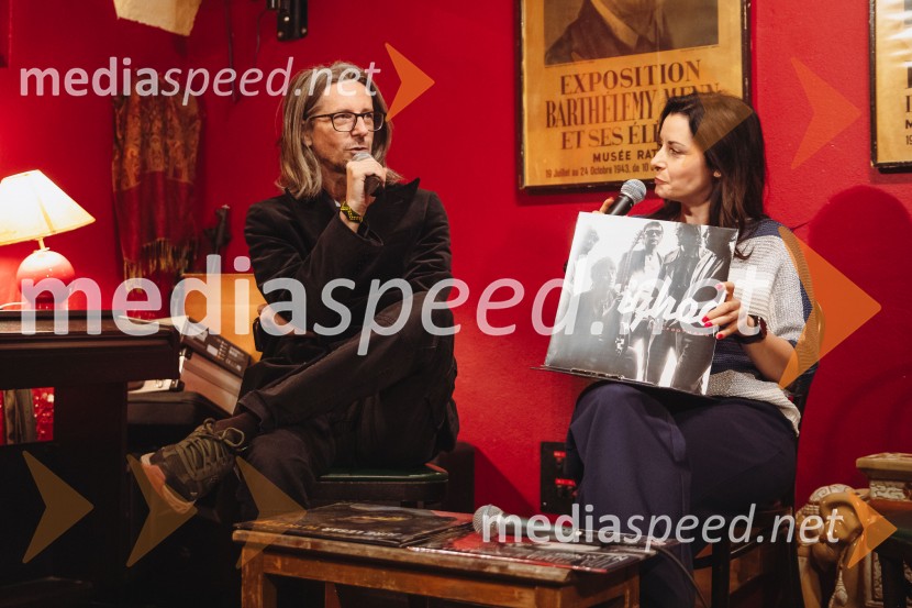  Alen Steržaj, basist skupine Big Foot Mama;  Jana Morelj, radijska in TV voditeljicaZoran Predin, Big Foot Mama in novi obrazi slovenske glasbe – ekskluzivno v Daktariju