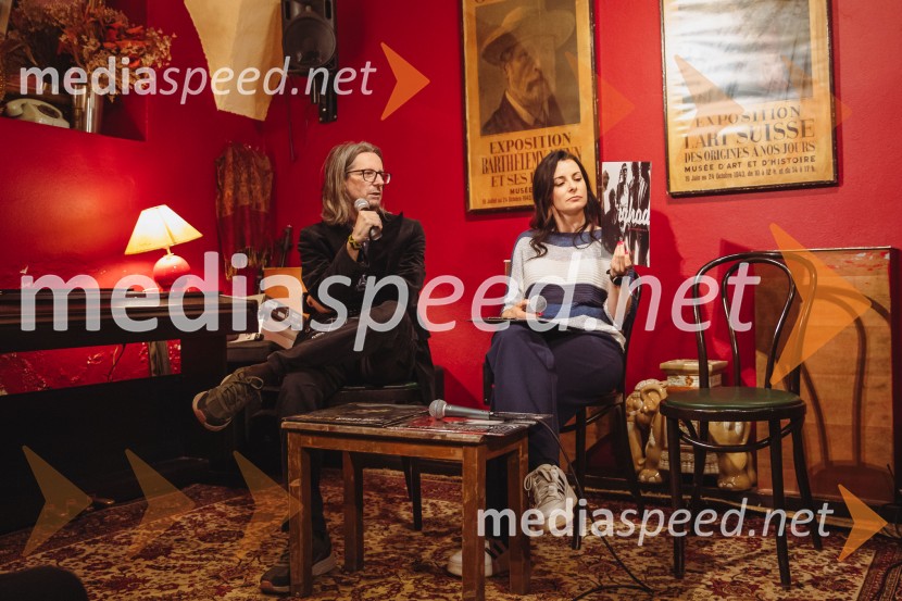  Alen Steržaj, basist skupine Big Foot Mama;  Jana Morelj, radijska in TV voditeljicaZoran Predin, Big Foot Mama in novi obrazi slovenske glasbe – ekskluzivno v Daktariju