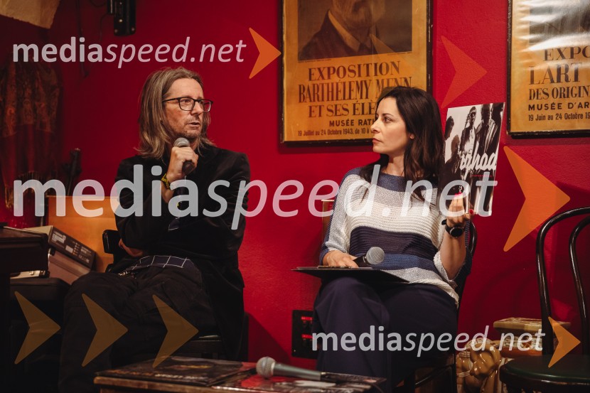  Alen Steržaj, basist skupine Big Foot Mama;  Jana Morelj, radijska in TV voditeljicaZoran Predin, Big Foot Mama in novi obrazi slovenske glasbe – ekskluzivno v Daktariju